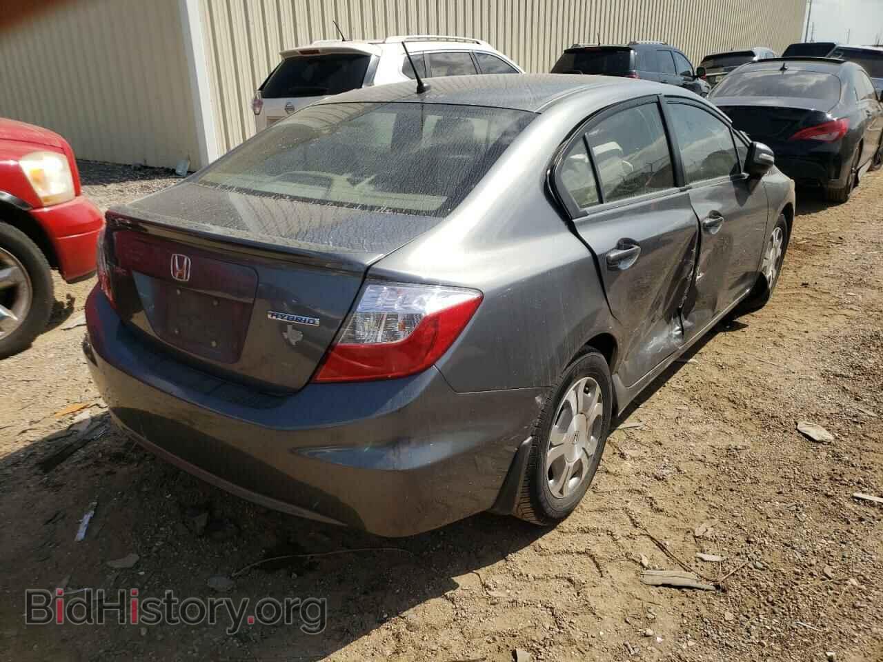 2012 HONDA CIVIC - VIN: JHMFB4F26CS006753 - Фото 4