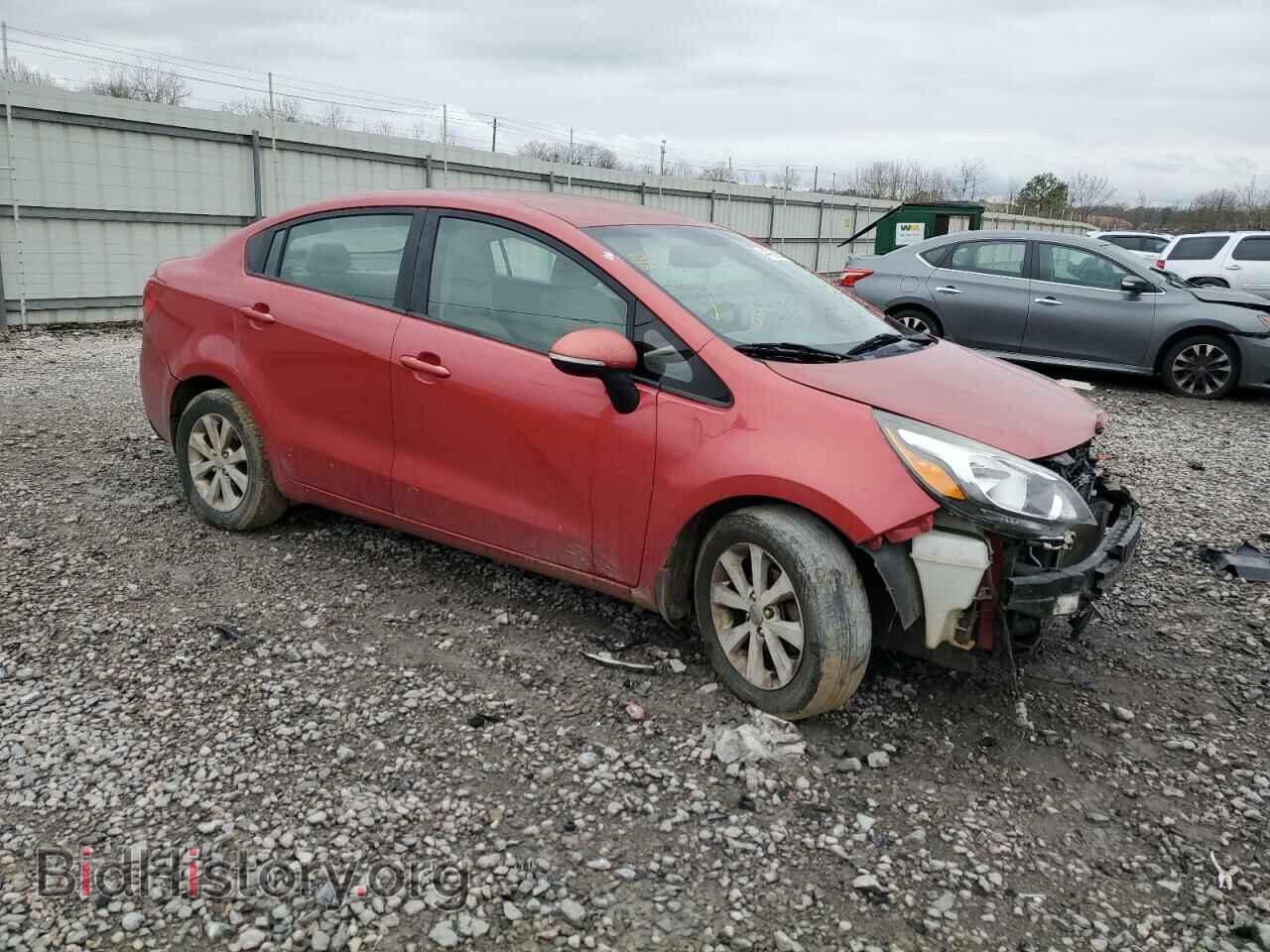 2012 KIA RIO - VIN: KNADN4A31C6094620 - Фото 4