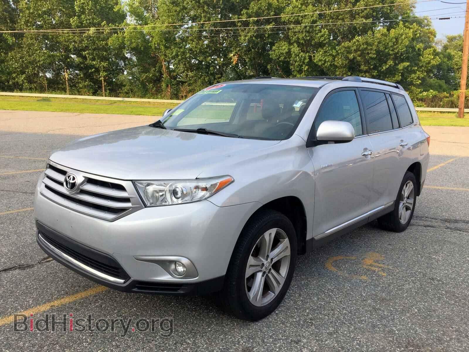 Фотография 5TDDK3EH7CS118124 - TOYOTA HIGHLANDER 2012