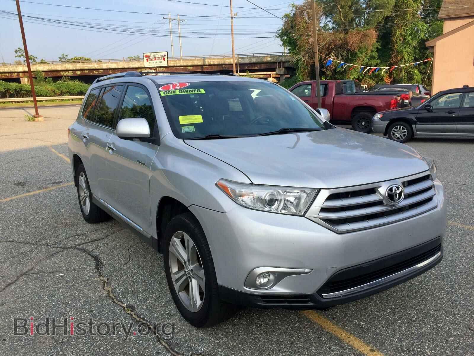 2012 TOYOTA HIGHLANDER - VIN: 5TDDK3EH7CS118124 - Фото 2