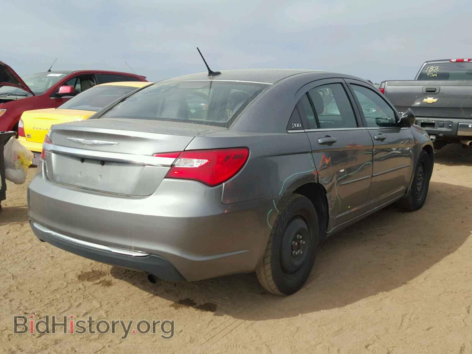 2012 CHRYSLER 200 - VIN: 1C3CCBAB4CN205235 - Фото 4