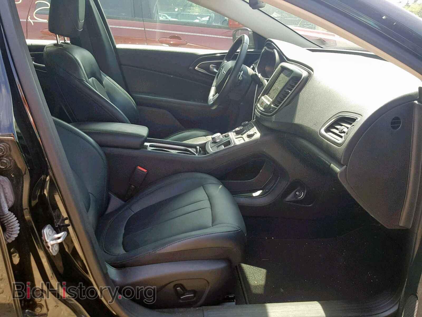 2016 CHRYSLER 200 - VIN: 1C3CCCEG9GN135796 - Фото 5