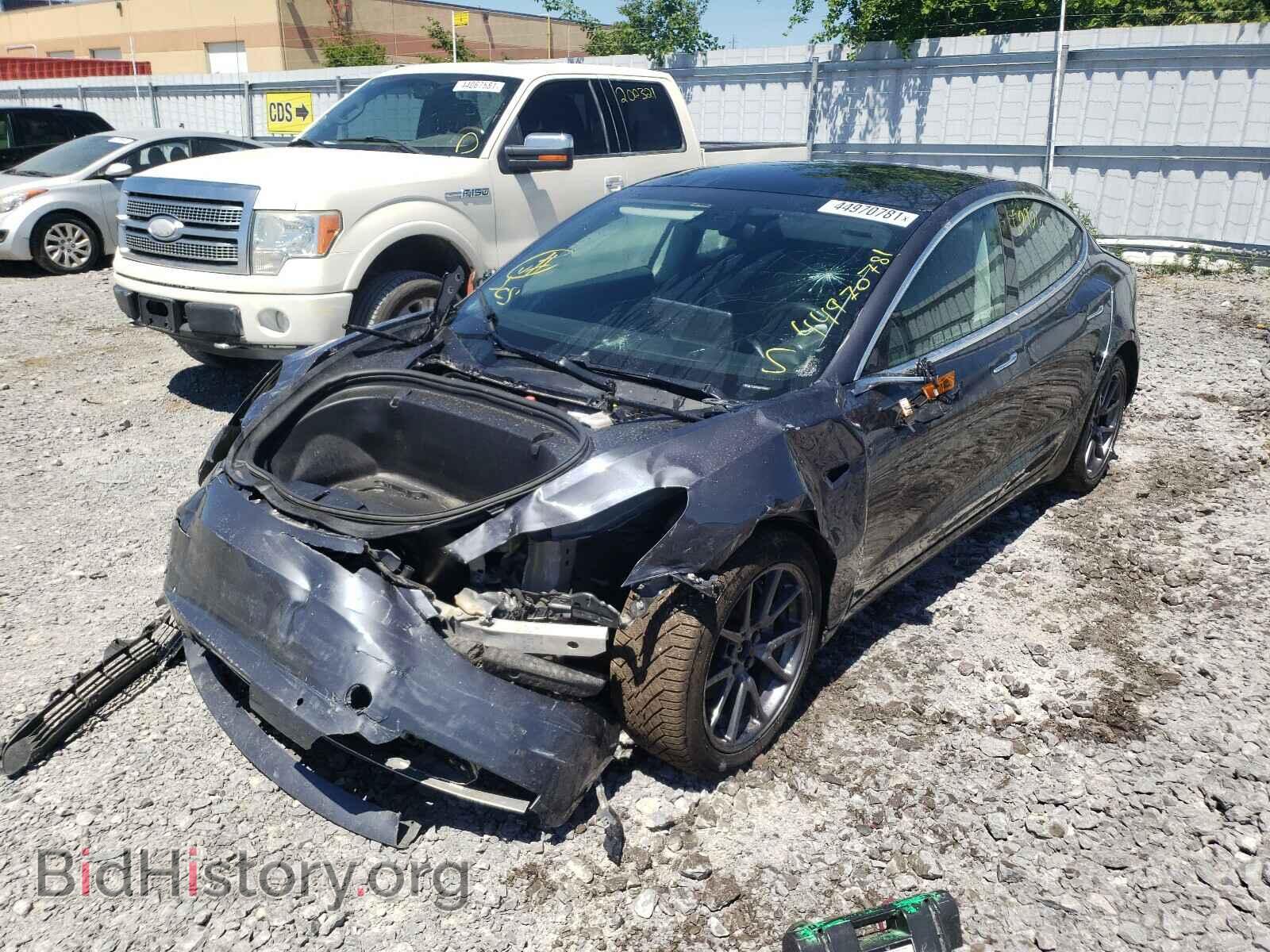 2019 TESLA MODEL 3 - VIN: 5YJ3E1EB8KF393846 - Фото 2
