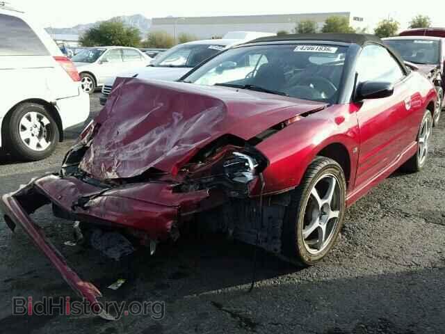 2001 MITSUBISHI ECLIPSE - VIN: 4A3AE85H01E182156 - Фото 2