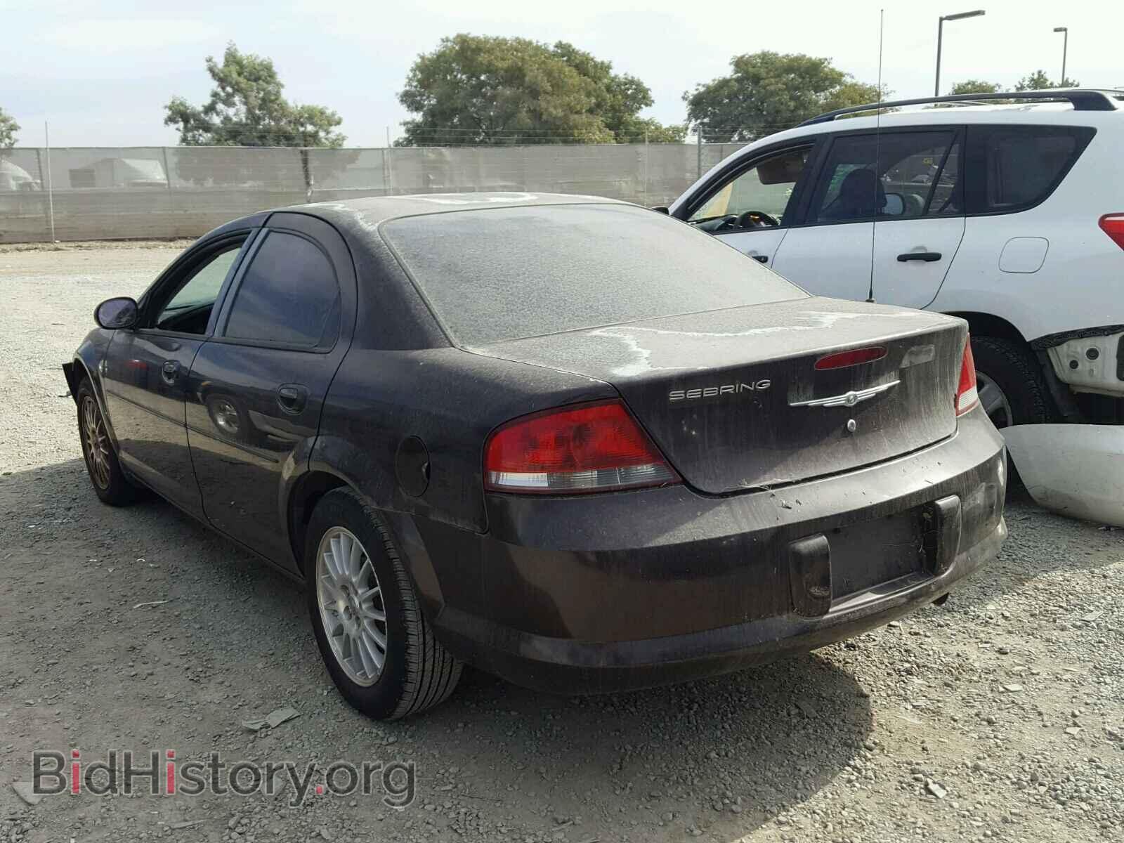 2004 CHRYSLER SEBRING - VIN: 1C3EL46X04N361962 - Фото 3