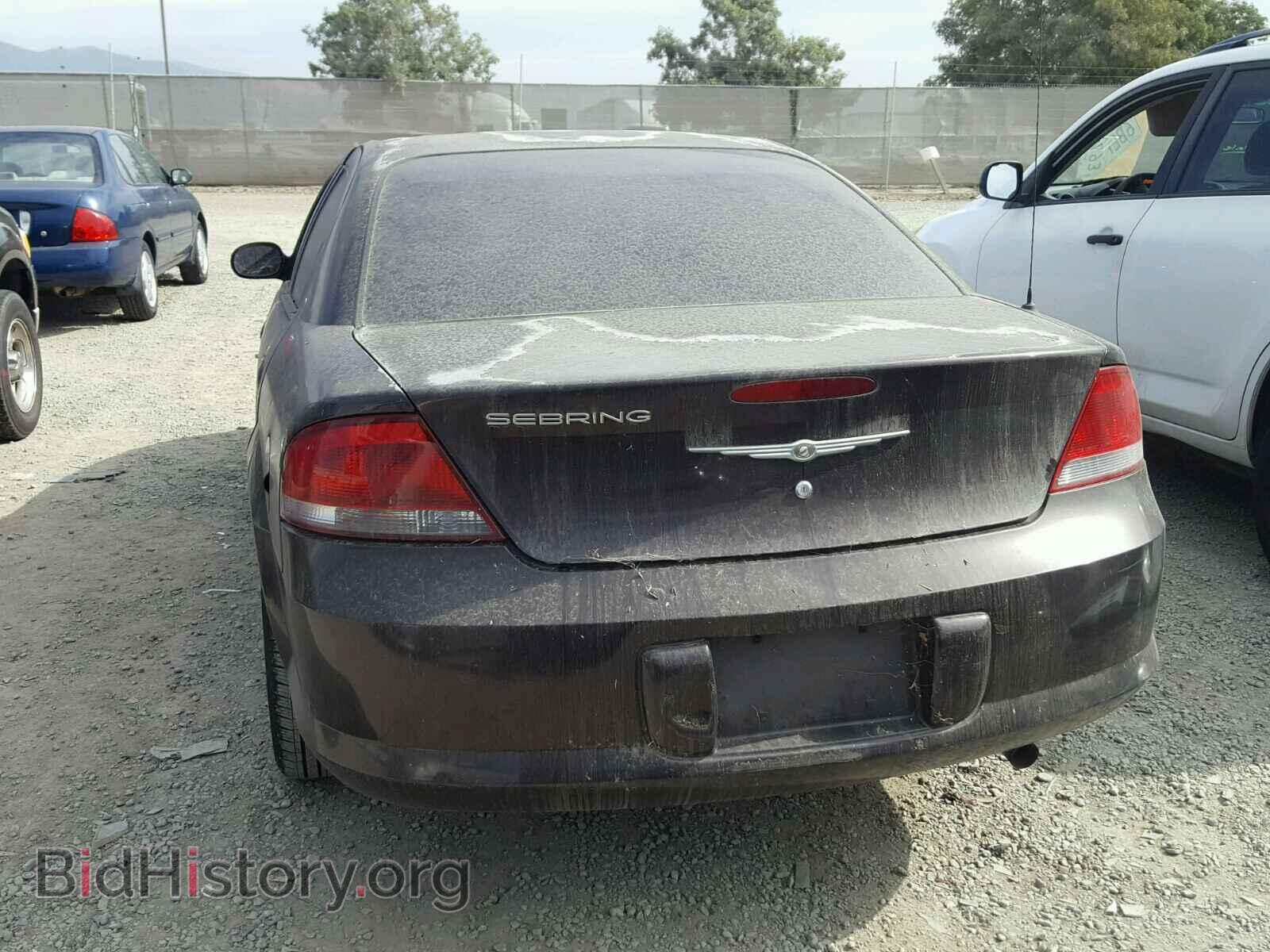 2004 CHRYSLER SEBRING - VIN: 1C3EL46X04N361962 - Фото 9