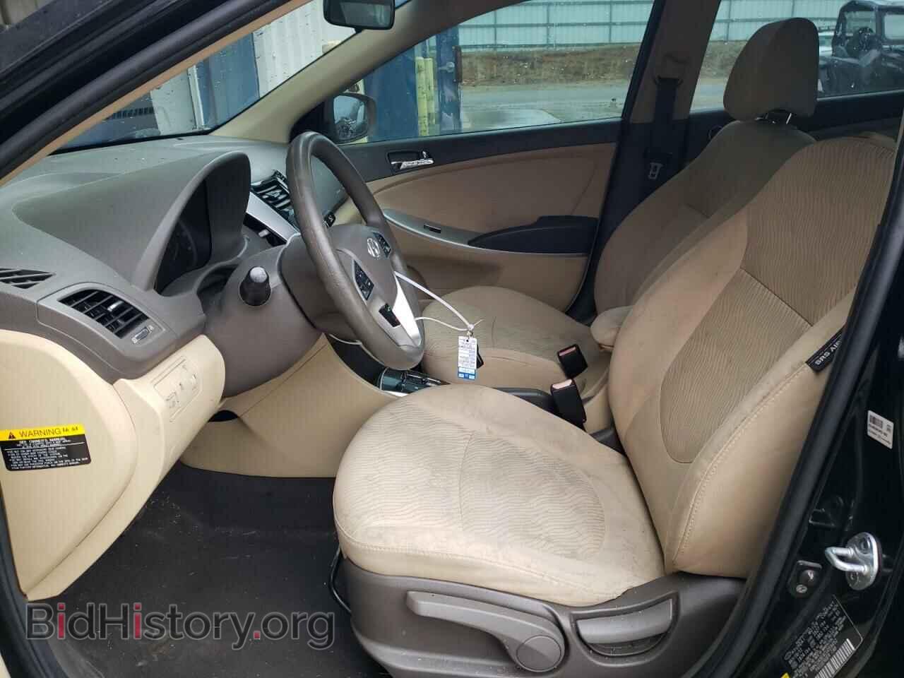 2012 HYUNDAI ACCENT - VIN: KMHCU4AE4CU059452 - Фото 7