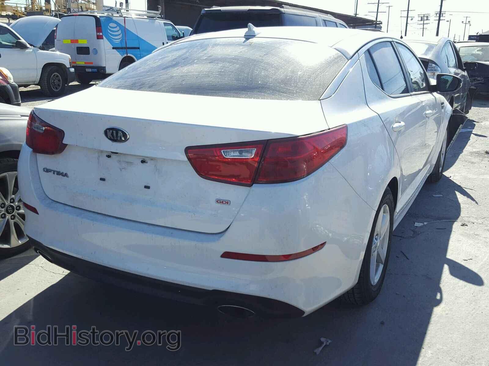 2015 KIA OPTIMA - VIN: KNAGM4A74F5565432 - Фото 4