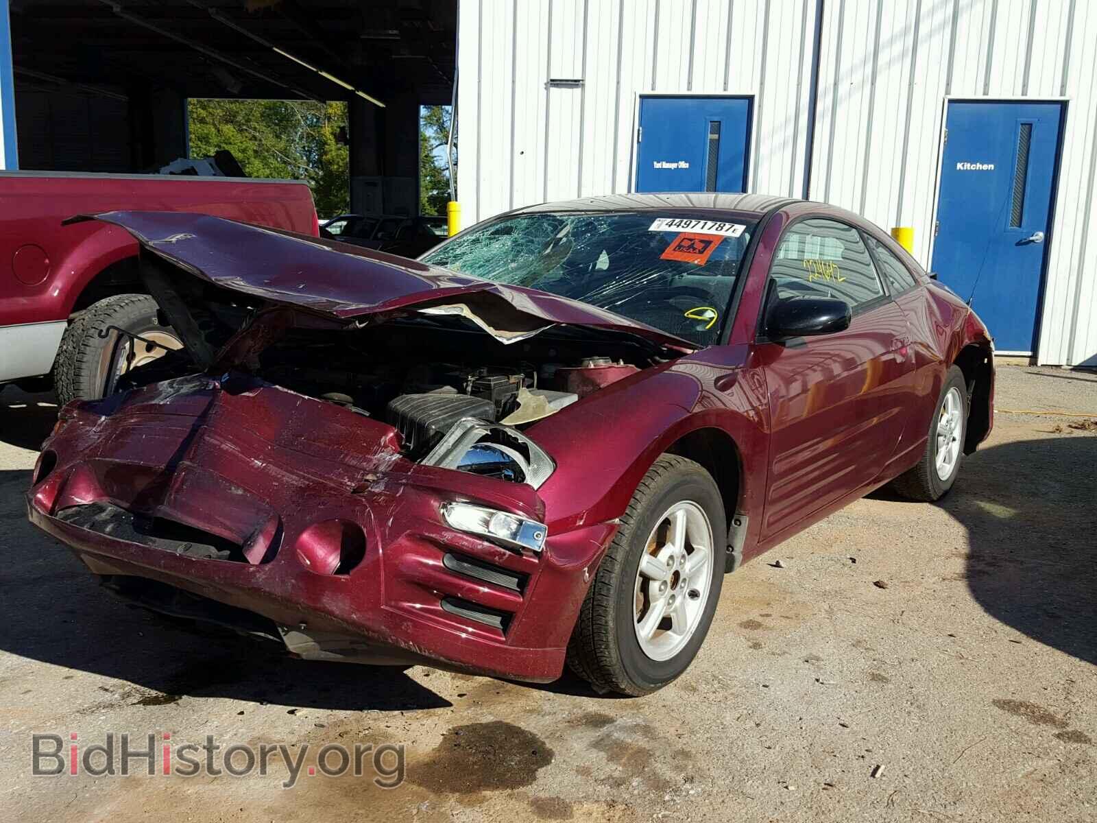 2004 MITSUBISHI ECLIPSE - VIN: 4A3AC34G64E113543 - Фото 2
