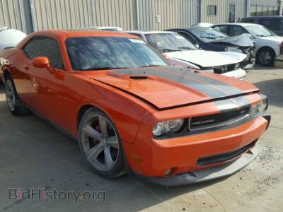 2009 Dodge CHALLENGER, оранжевый — VIN 2B3LJ74W79H538609, Copart