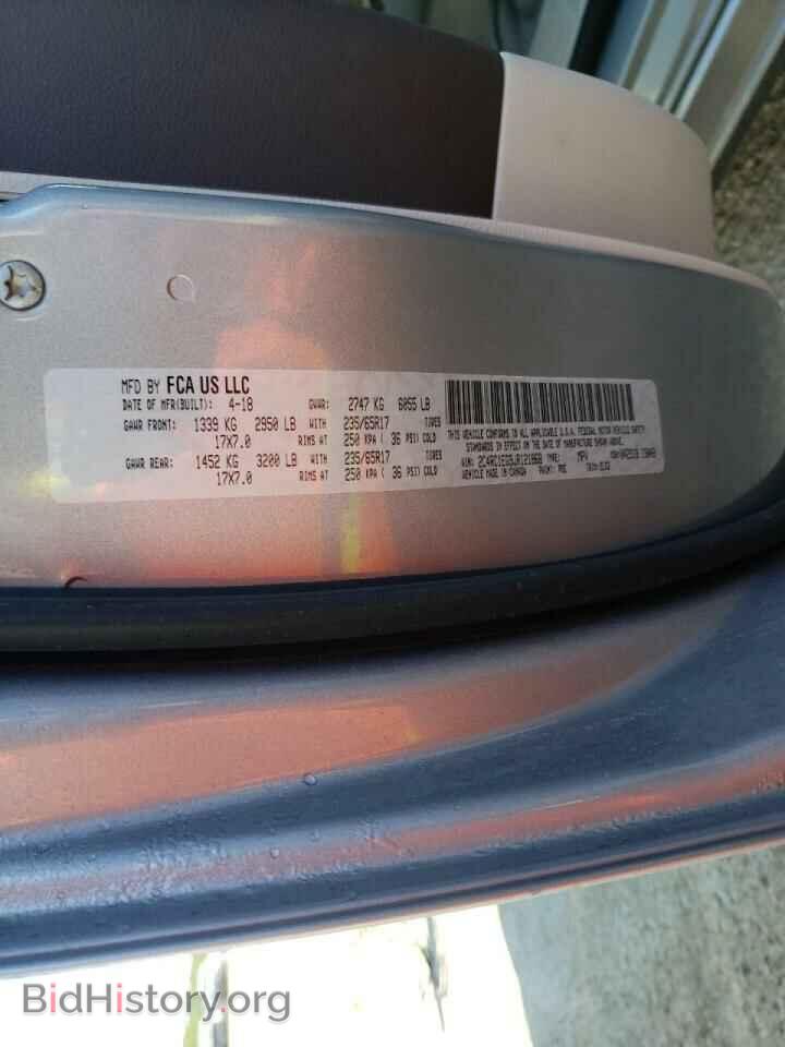 2018 CHRYSLER PACIFICA - VIN: 2C4RC1EG9JR121868 - Photo 10