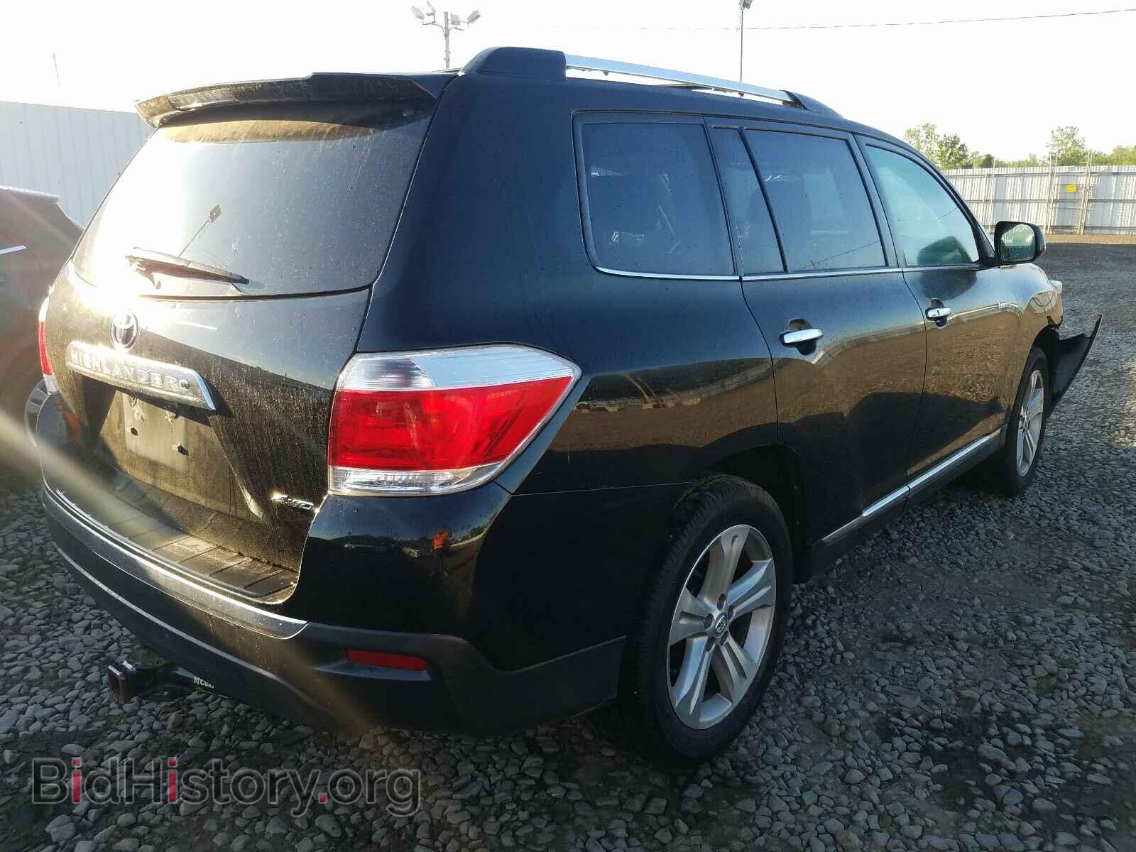 2013 TOYOTA HIGHLANDER - VIN: 5TDDK3EH8DS208187 - Фото 4