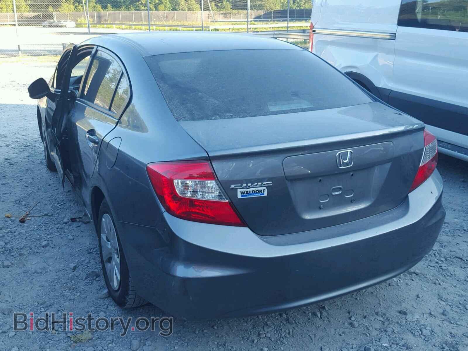 2012 HONDA CIVIC LX - VIN: 19XFB2F56CE388060 - Фото 3