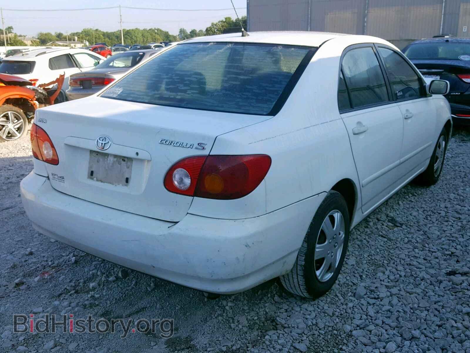 2003 TOYOTA COROLLA - VIN: 2T1BR32E13C082176 - Фото 4
