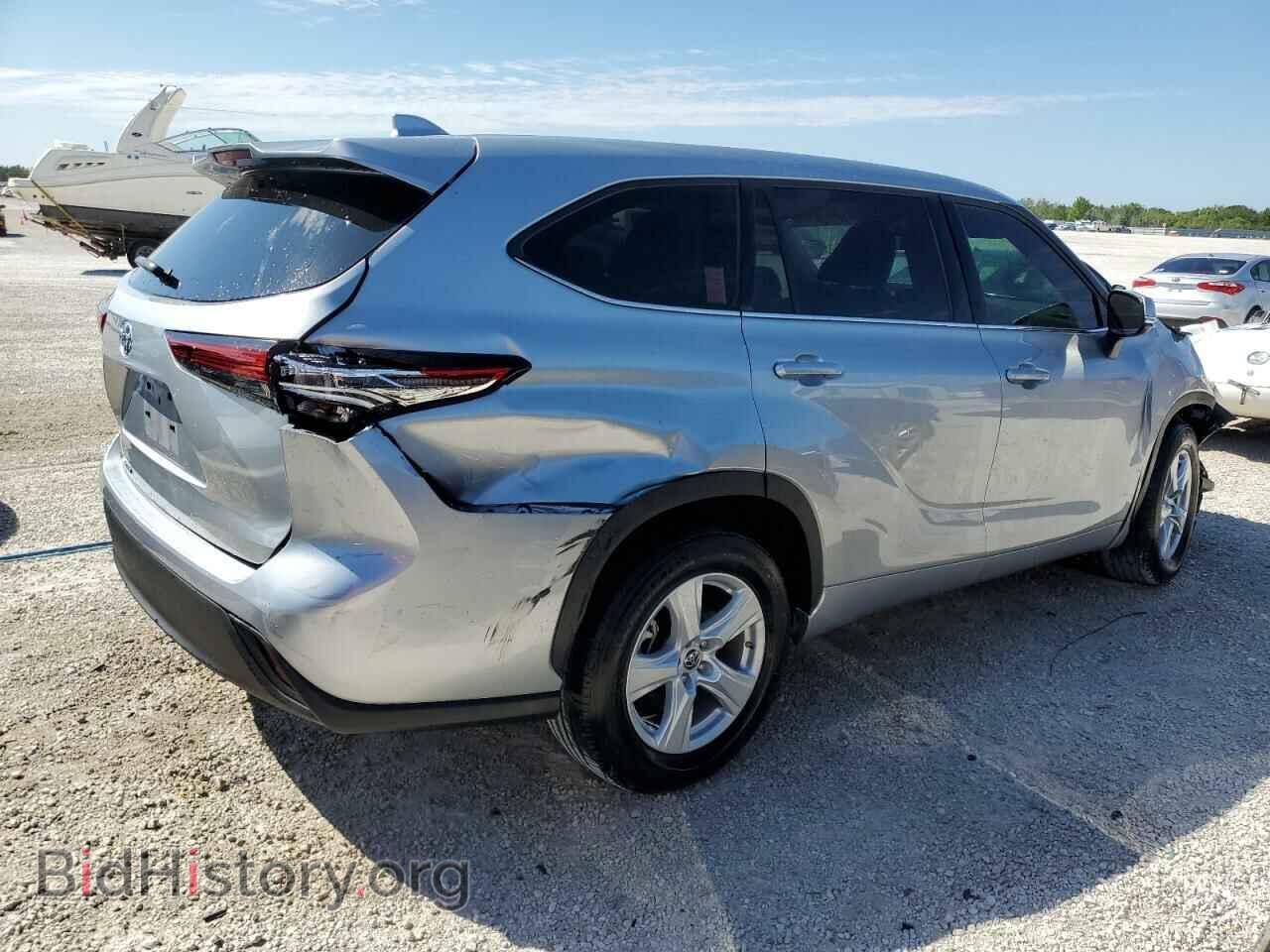 2021 TOYOTA HIGHLANDER - VIN: 5TDCZRAH5MS031887 - Фото 3