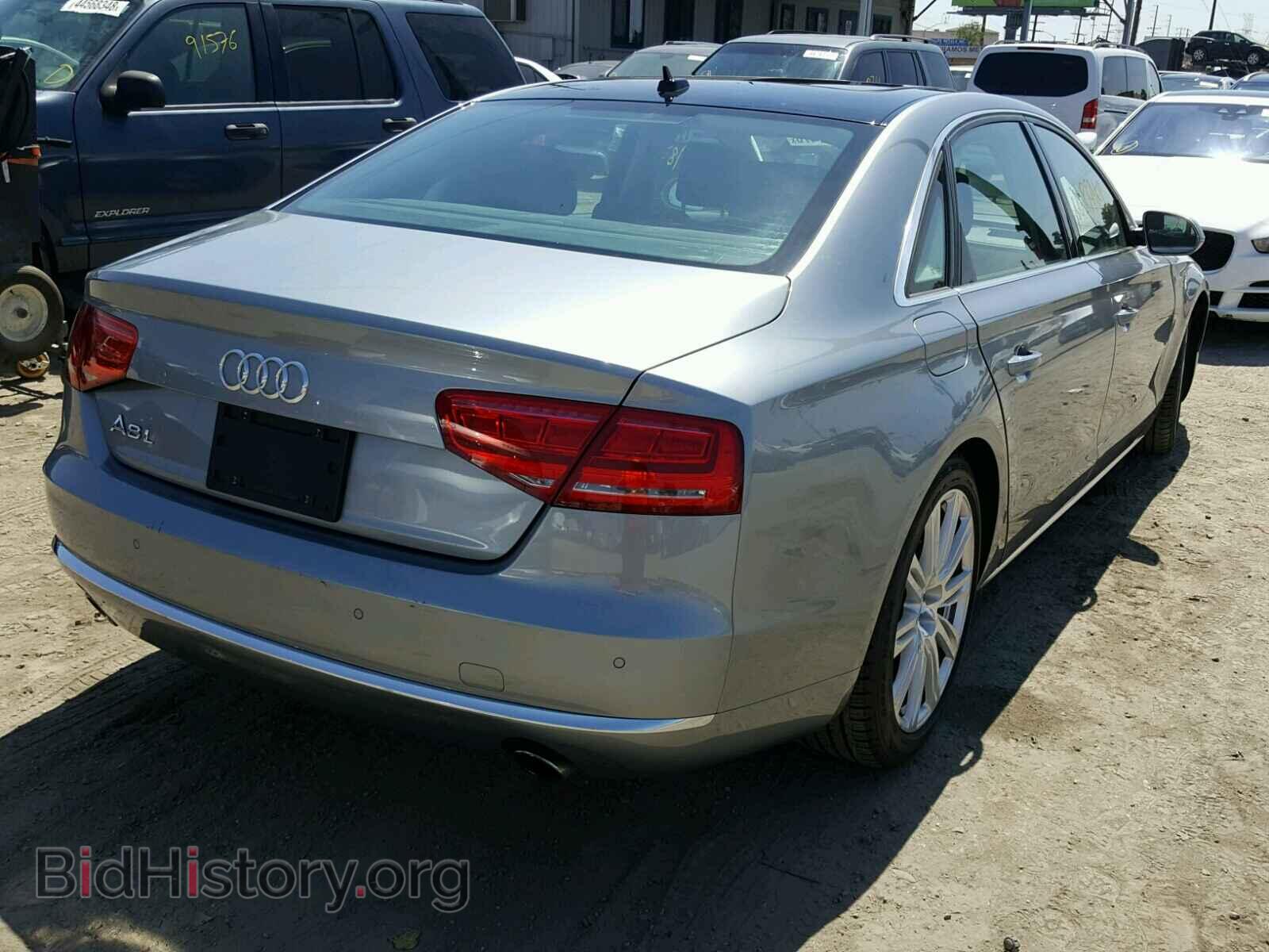 2013 AUDI A8 - VIN: WAURGAFD1DN014398 - Фото 4