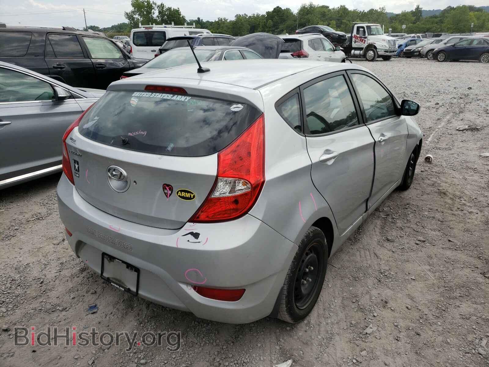 2012 HYUNDAI ACCENT - VIN: KMHCT5AE1CU045503 - Фото 4