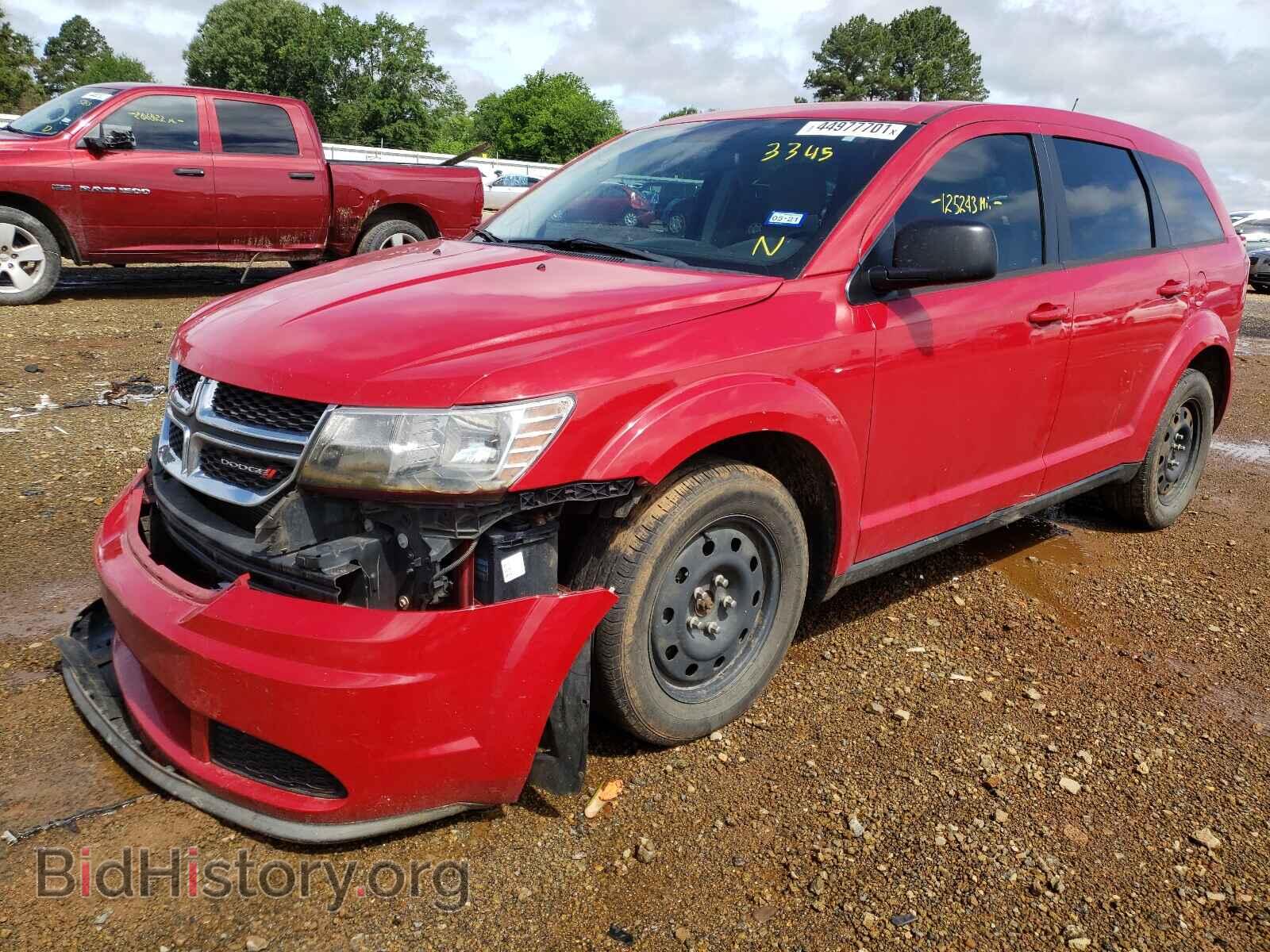 2013 DODGE JOURNEY - VIN: 3C4PDCAB2DT723345 - Фото 2