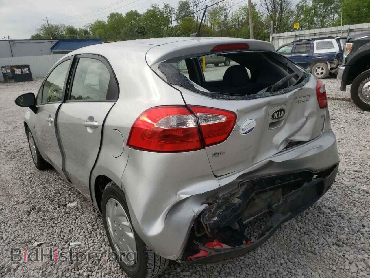 2013 KIA RIO - VIN: KNADM5A32D6155578 - Фото 3