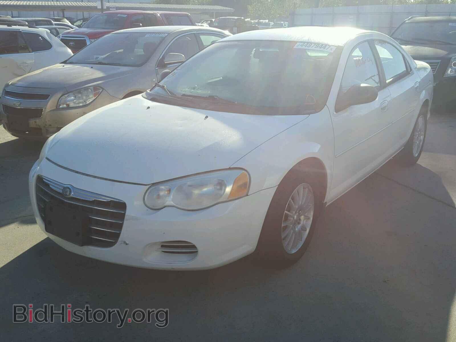 2004 CHRYSLER SEBRING - VIN: 1C3EL46J94N384071 - Фото 2