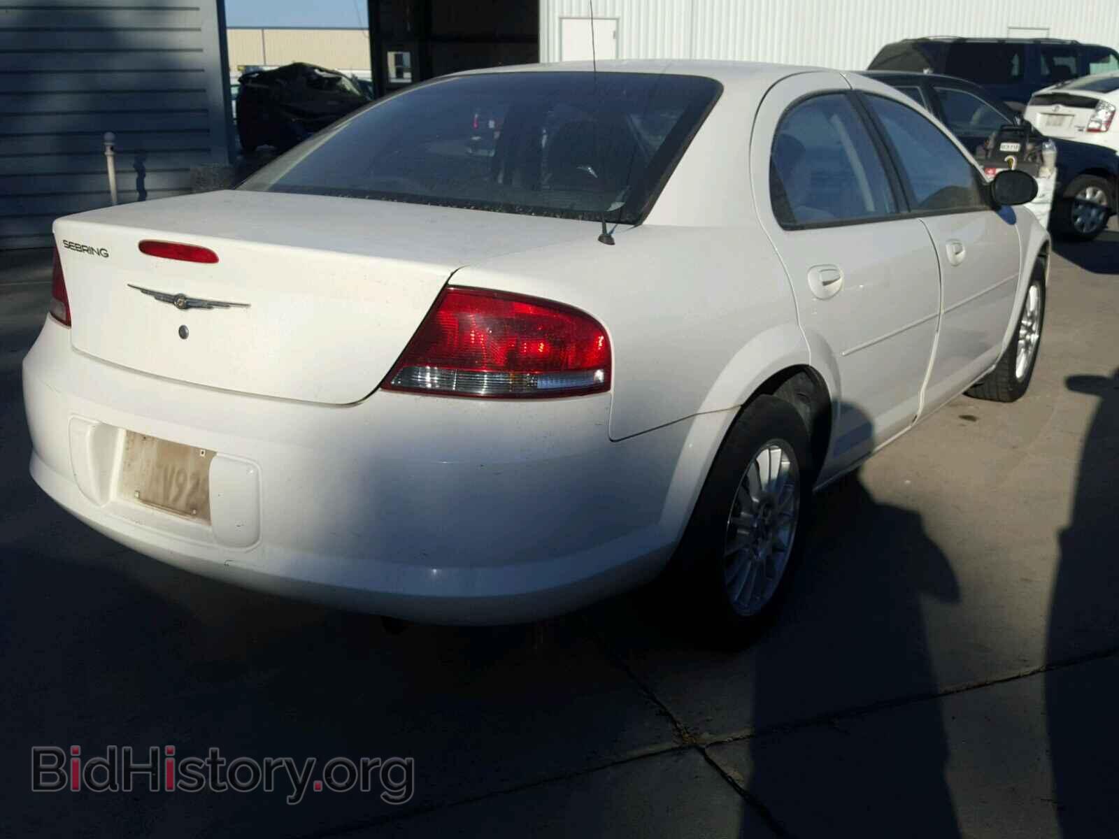 2004 CHRYSLER SEBRING - VIN: 1C3EL46J94N384071 - Фото 4