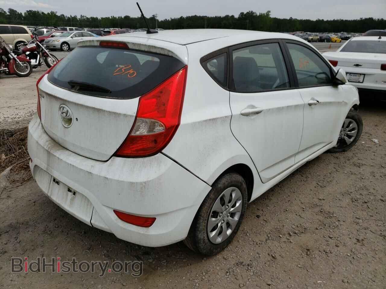 2017 HYUNDAI ACCENT - VIN: KMHCT5AE9HU310126 - Фото 4