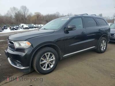 2015 Dodge DURANGO Limited, черный — VIN 1C4RDJDG9FC864108, Copart
