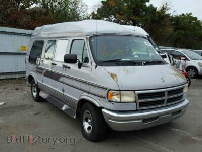1996 Dodge RAM VAN, gray — VIN 2B7HB21Y6TK107330, Copart