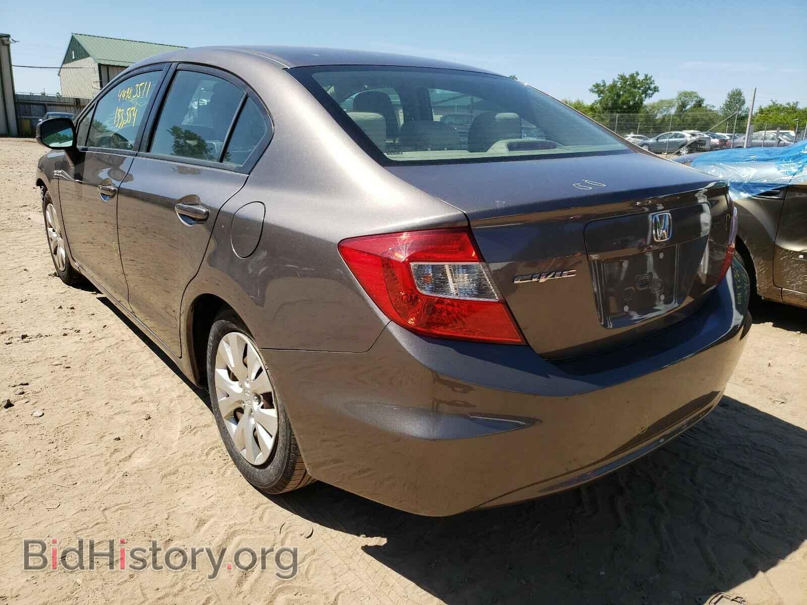 2012 HONDA CIVIC - VIN: 19XFB2F55CE013647 - Фото 3