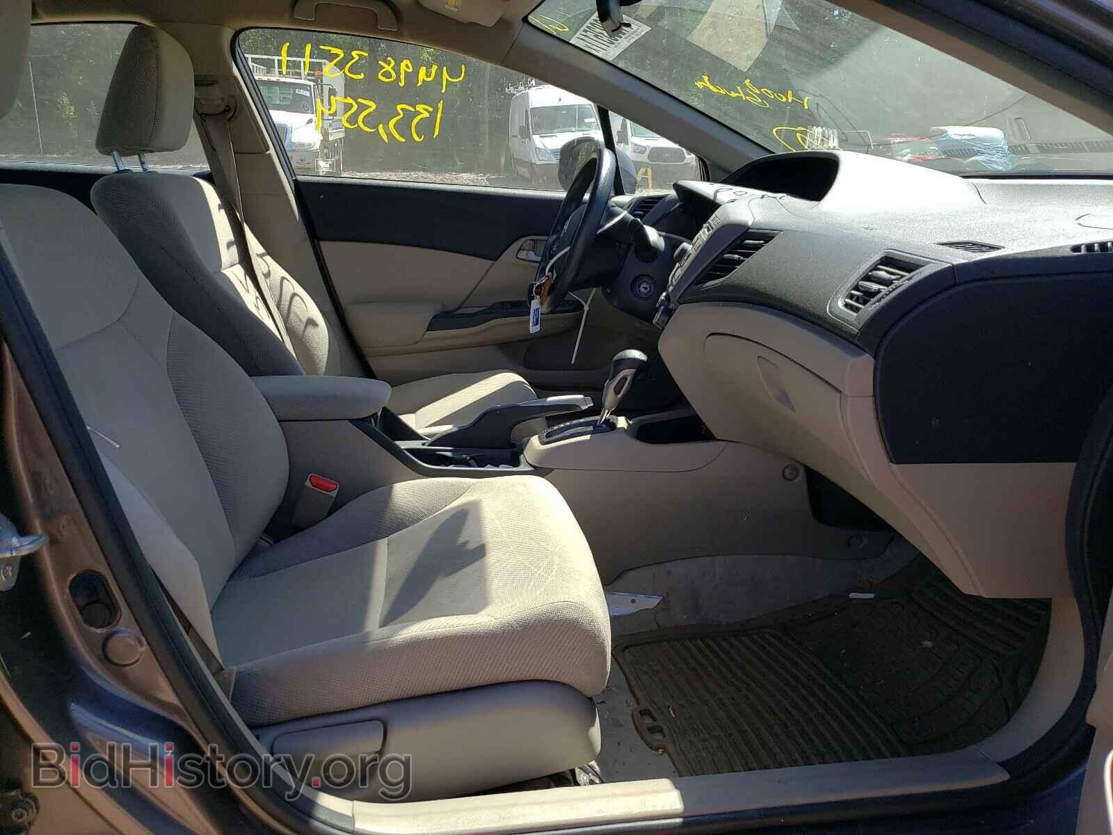 2012 HONDA CIVIC - VIN: 19XFB2F55CE013647 - Фото 5
