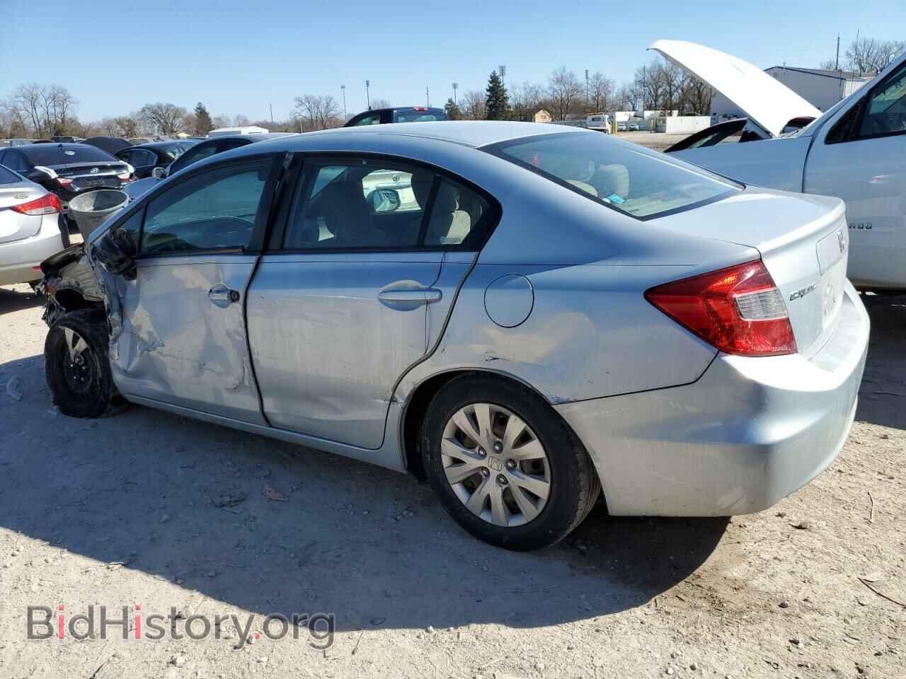 2012 HONDA CIVIC - VIN: 2HGFB2F55CH555899 - Фото 2