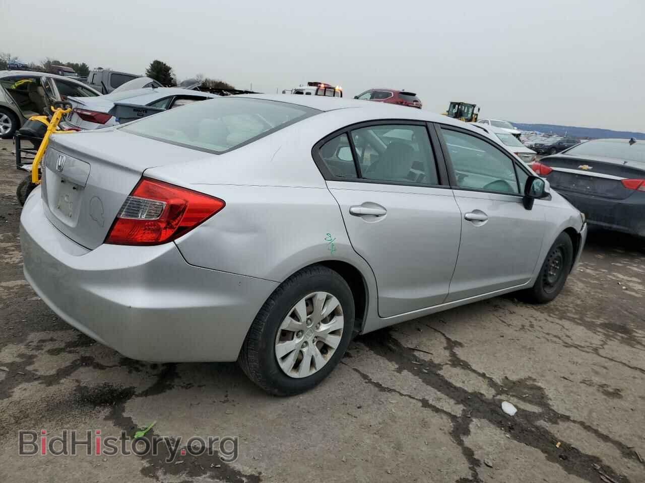 2012 HONDA CIVIC - VIN: 19XFB2F57CE381232 - Фото 3