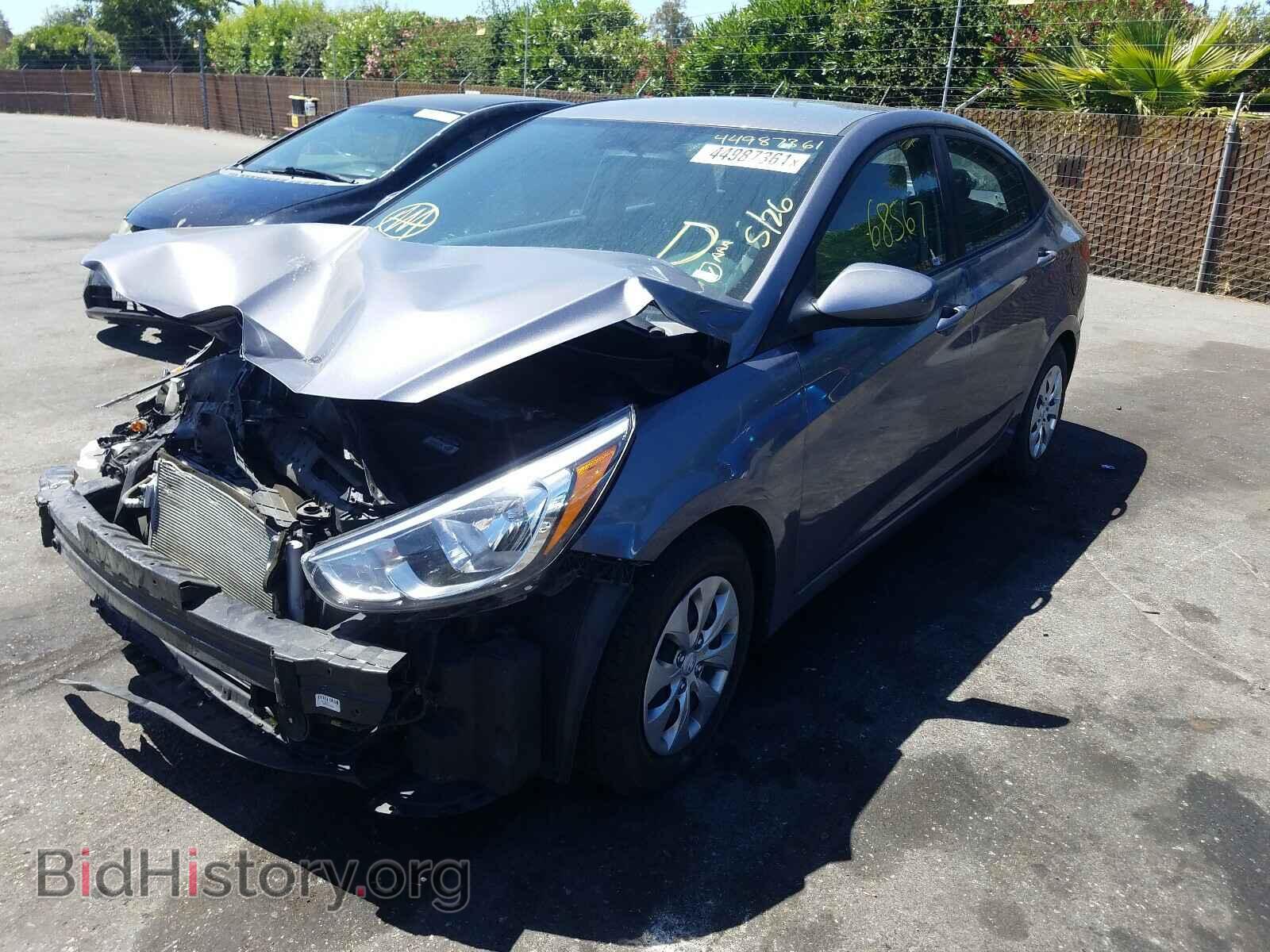 2017 HYUNDAI ACCENT - VIN: KMHCT4AE5HU292332 - Фото 2
