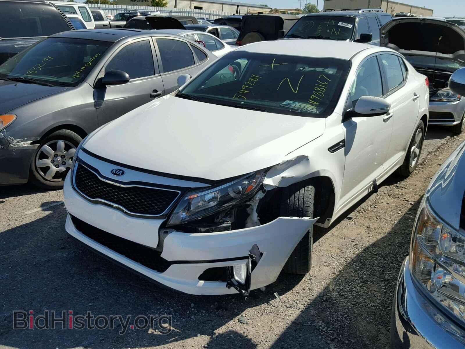 2015 KIA OPTIMA - VIN: KNAGM4A71F5549284 - Фото 2