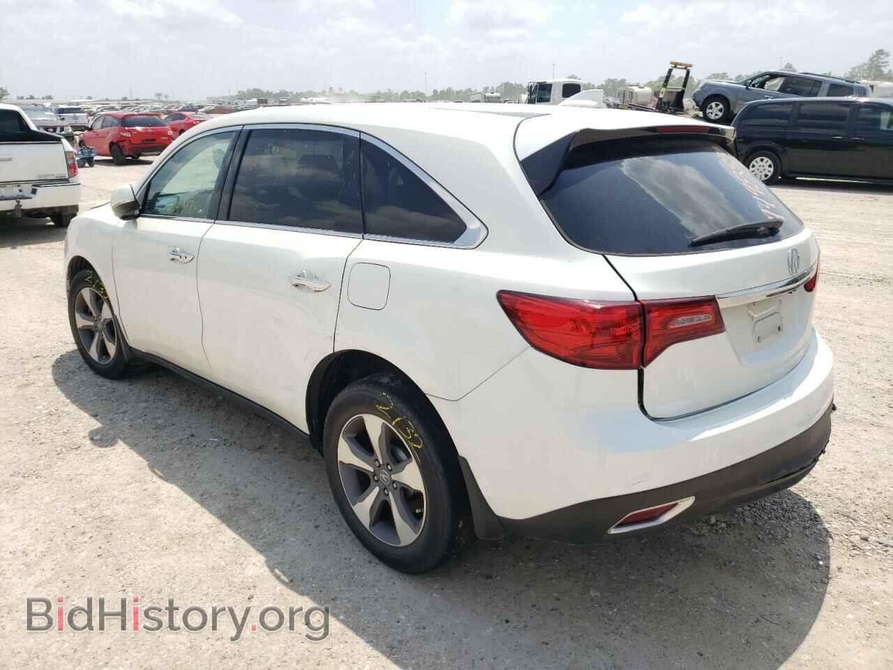 2016 ACURA MDX - VIN: 5FRYD3H27GB016334 - Фото 3