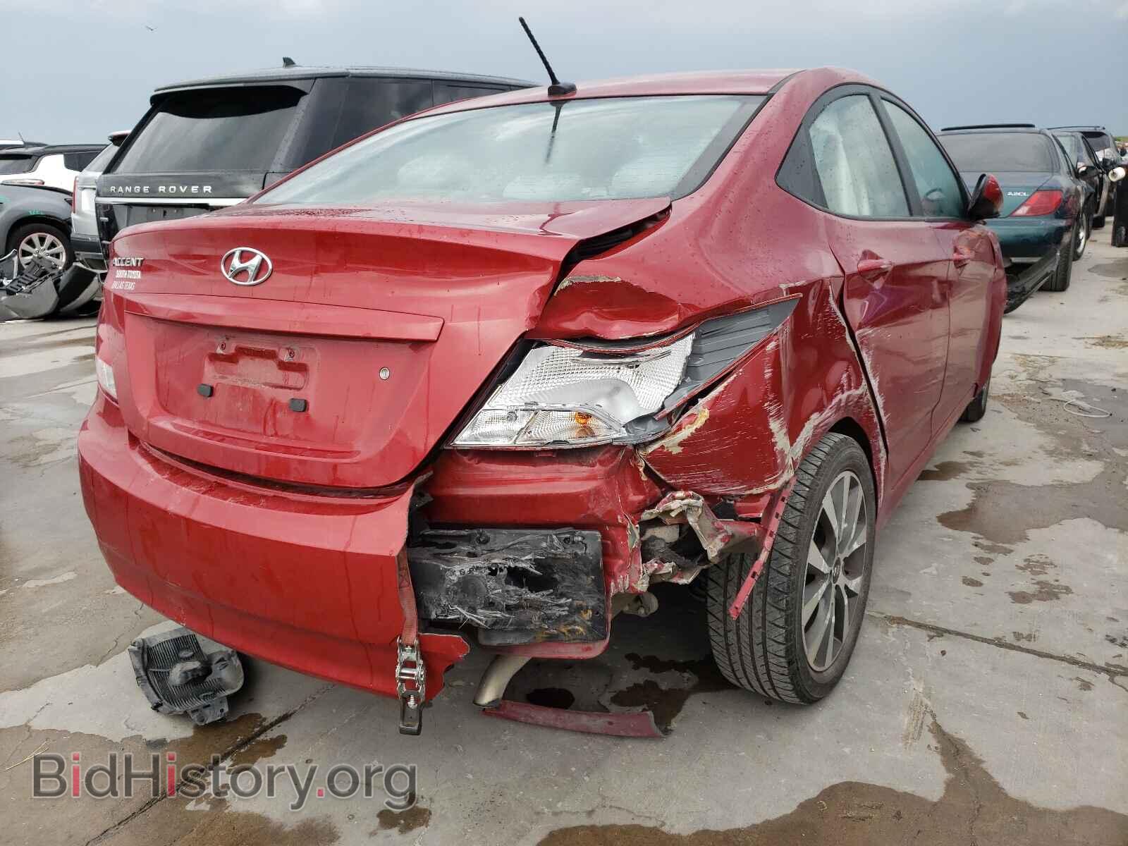 2017 HYUNDAI ACCENT - VIN: KMHCT4AE2HU369075 - Фото 4