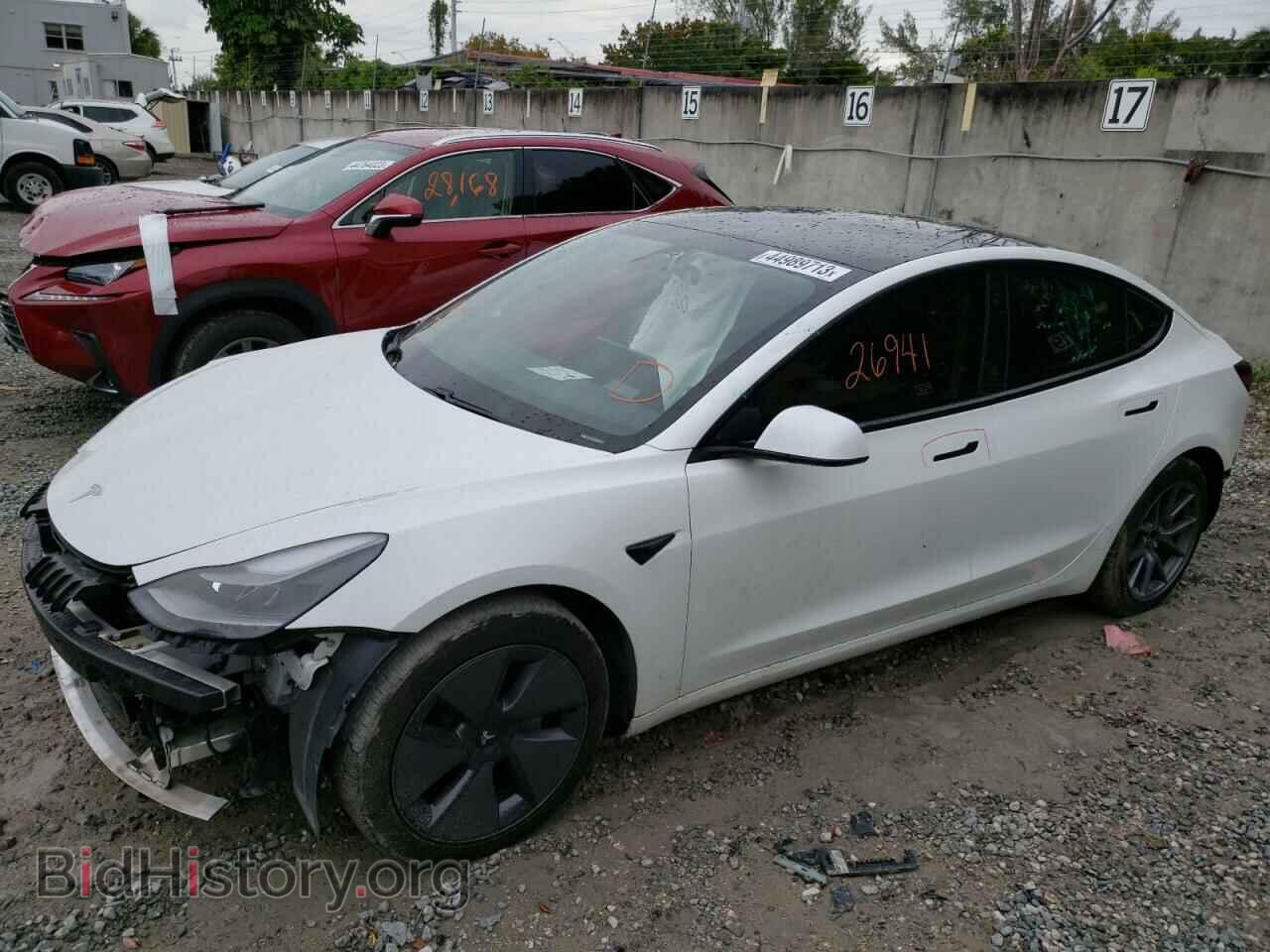 Photo 5YJ3E1EA0MF907893 - TESLA MODEL 3 2021