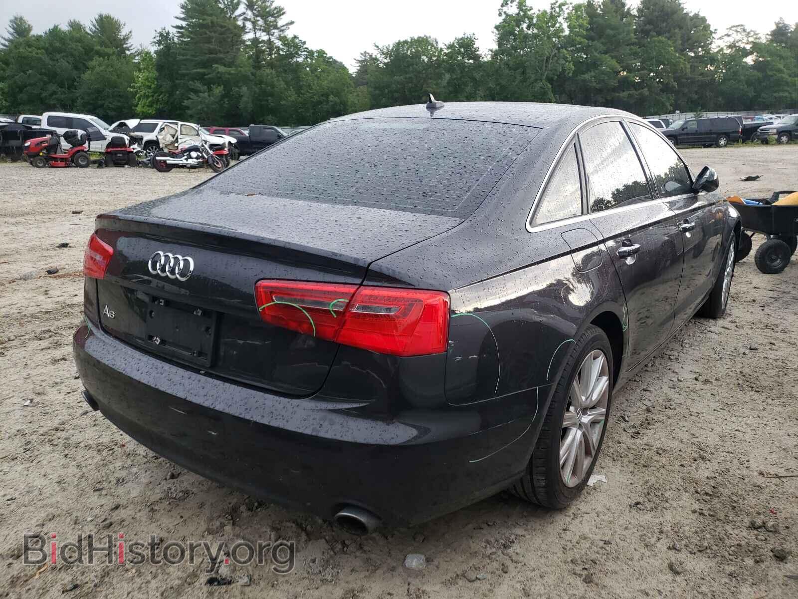 2014 AUDI A6 - VIN: WAUGFAFC6EN086605 - Фото 4