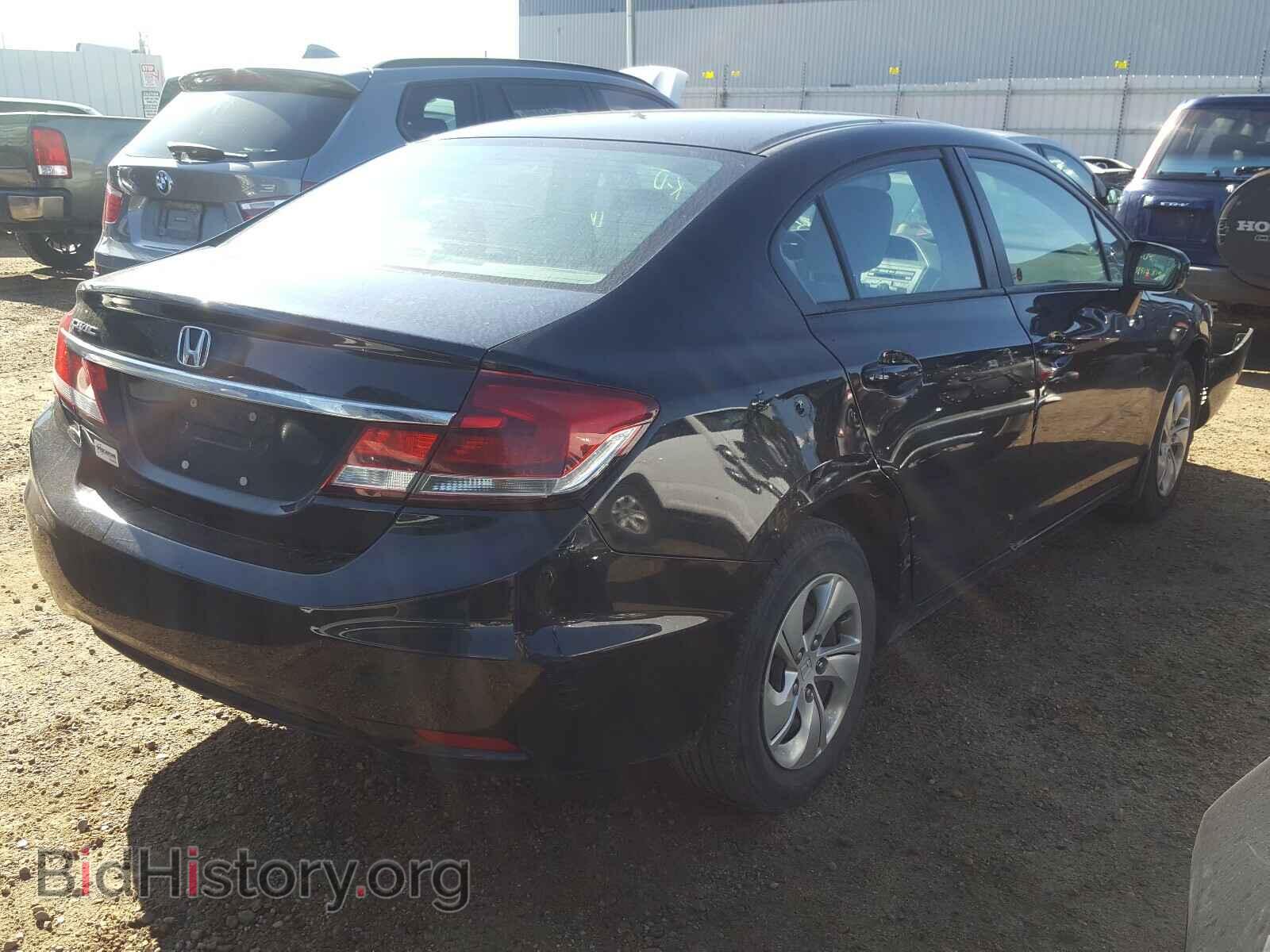 2014 HONDA CIVIC - VIN: 2HGFB2F41EH041073 - Фото 4