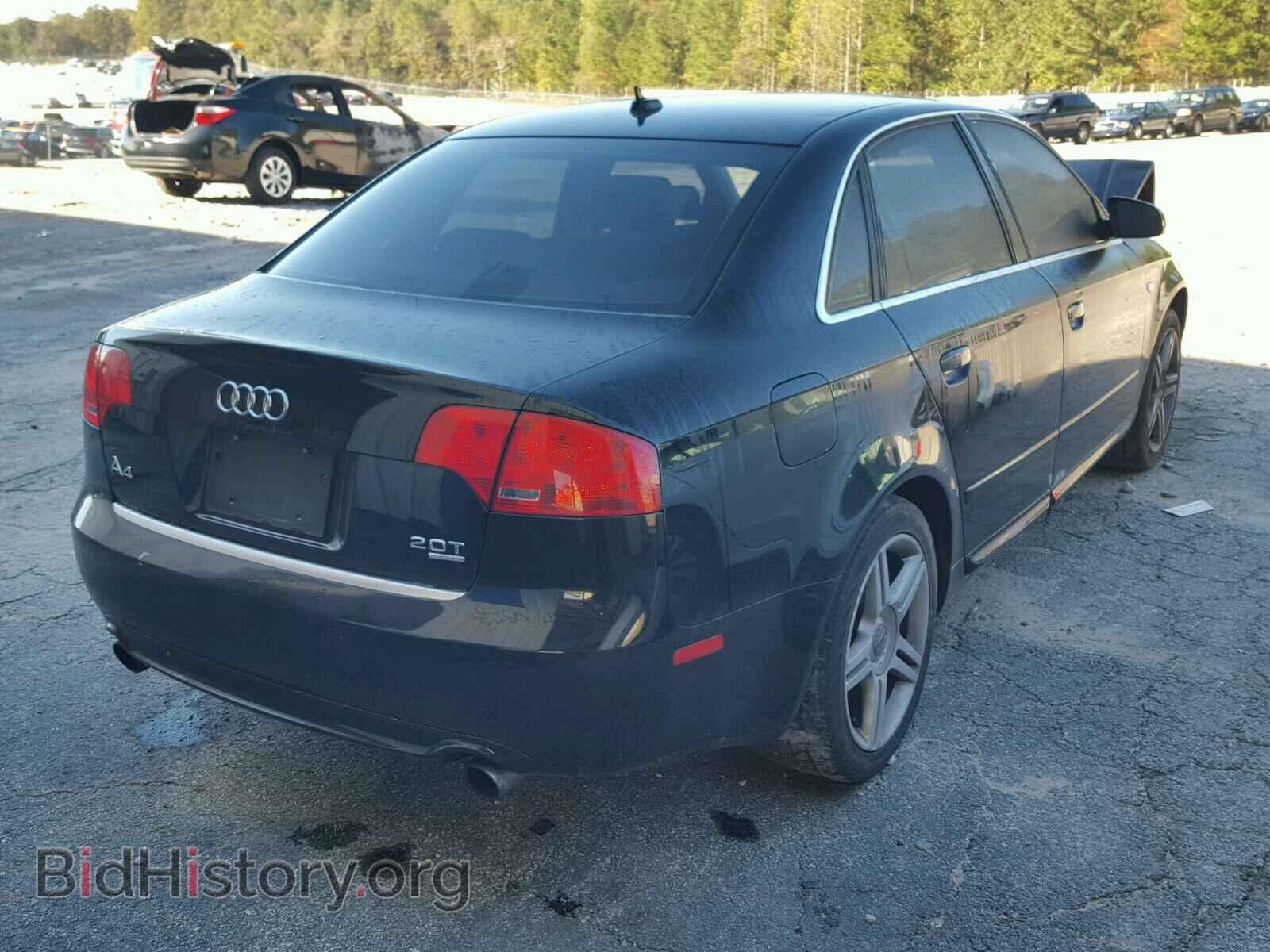 2008 AUDI A4 - VIN: WAUDF78E28A009200 - Фото 4