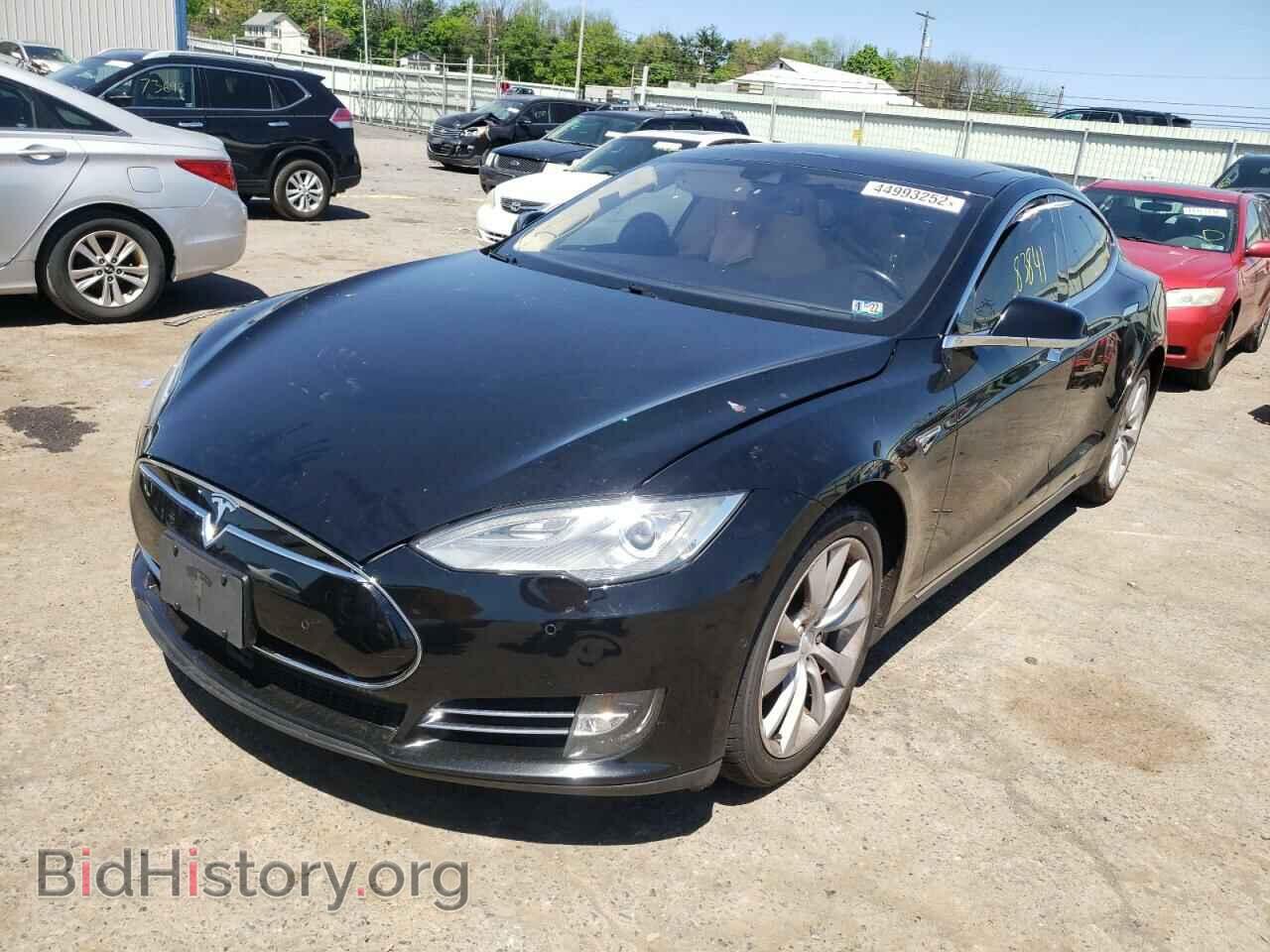 2014 TESLA MODEL S - VIN: 5YJSA1H14EFP61535 - Photo 2