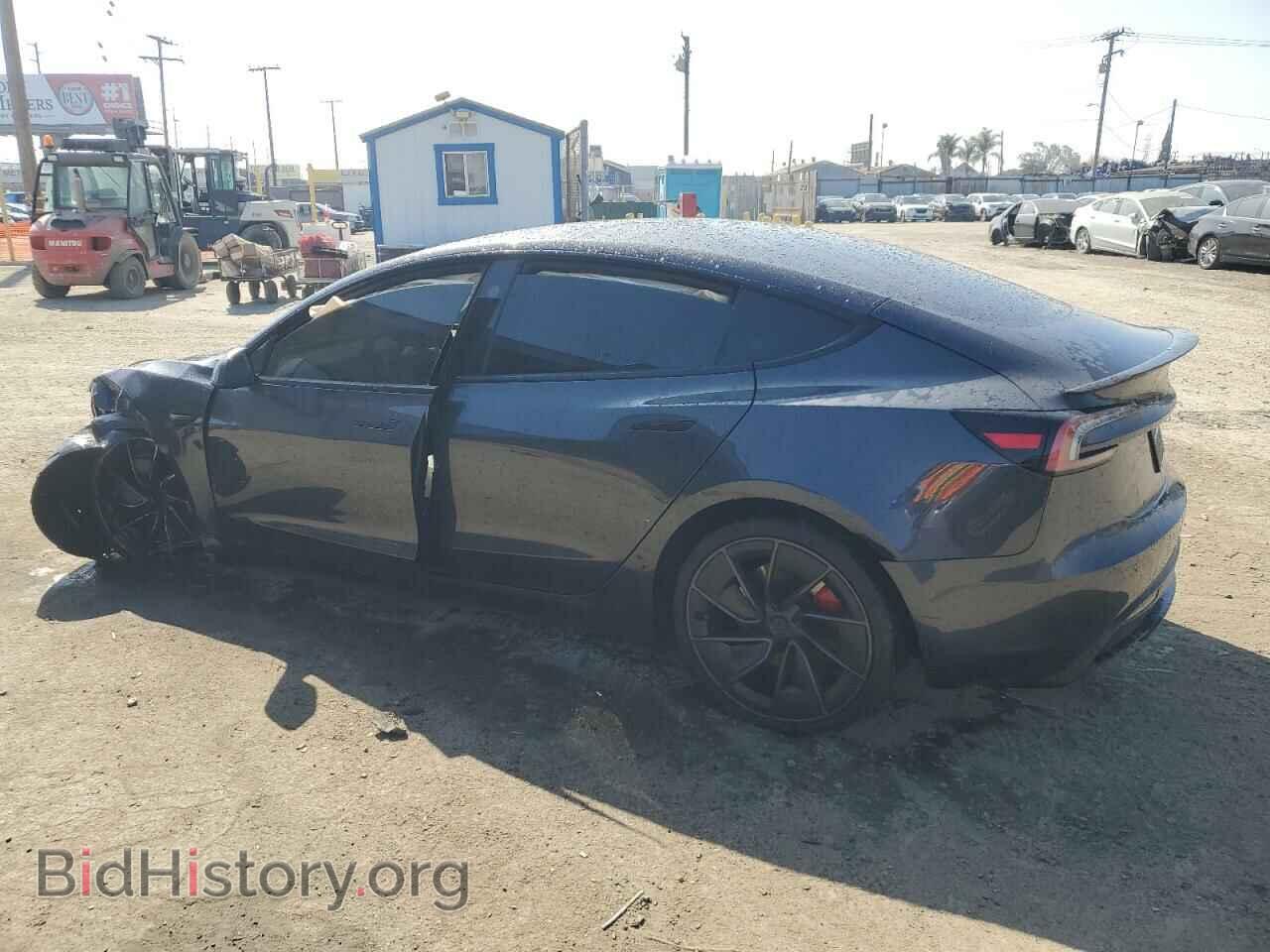 2024 TESLA MODEL 3 - VIN: 5YJ3E1ET2RF774076 - Фото 2