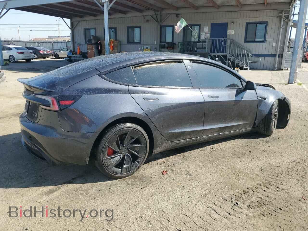 2024 TESLA MODEL 3 - VIN: 5YJ3E1ET2RF774076 - Фото 3