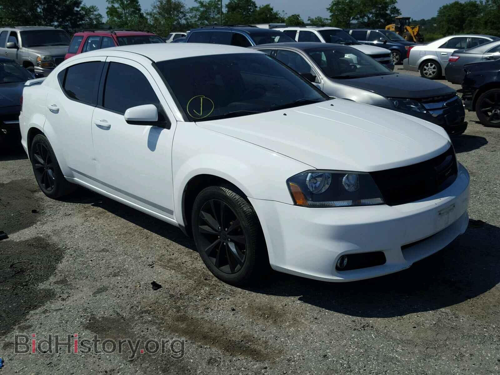 Фотография 1C3CDZCB0DN719040 - DODGE AVENGER 2013