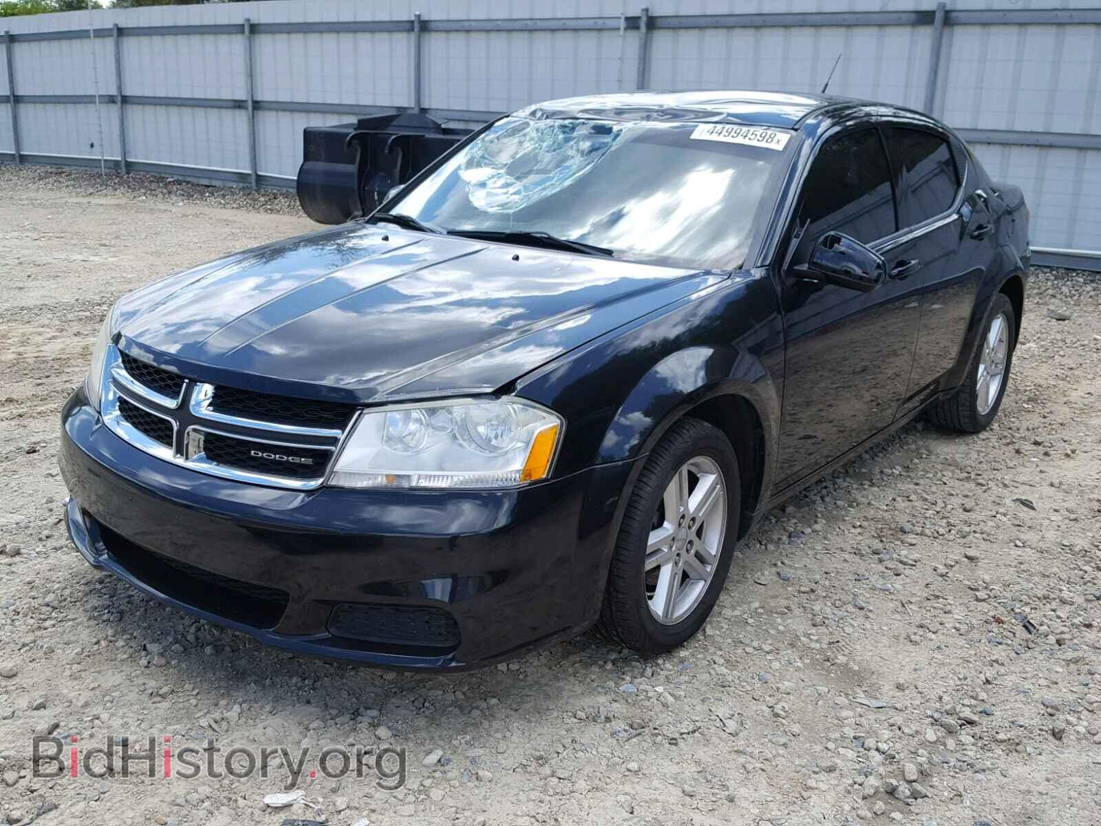 2011 DODGE AVENGER - VIN: 1B3BD1FB2BN501801 - Фото 2