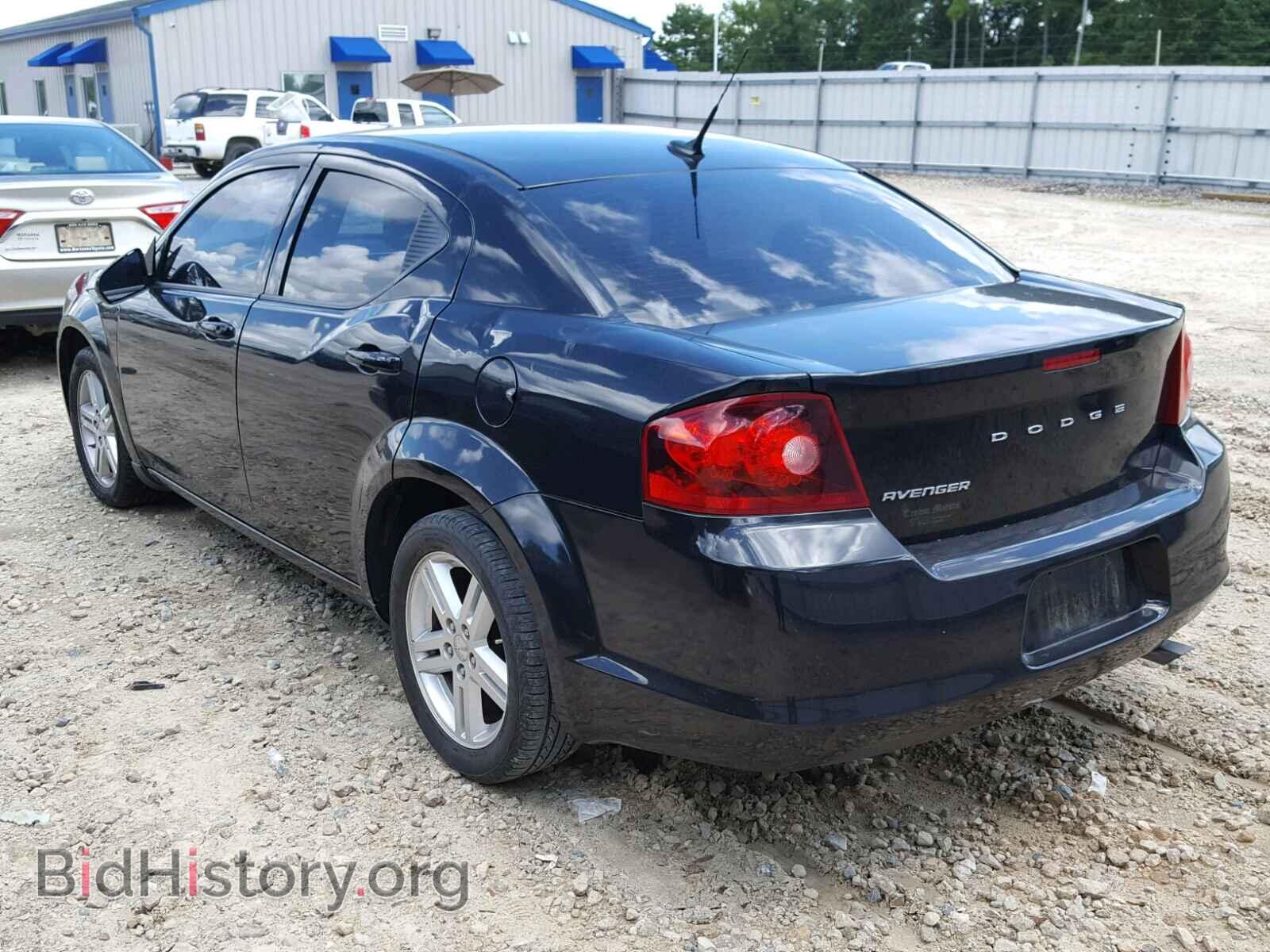 2011 DODGE AVENGER - VIN: 1B3BD1FB2BN501801 - Фото 3