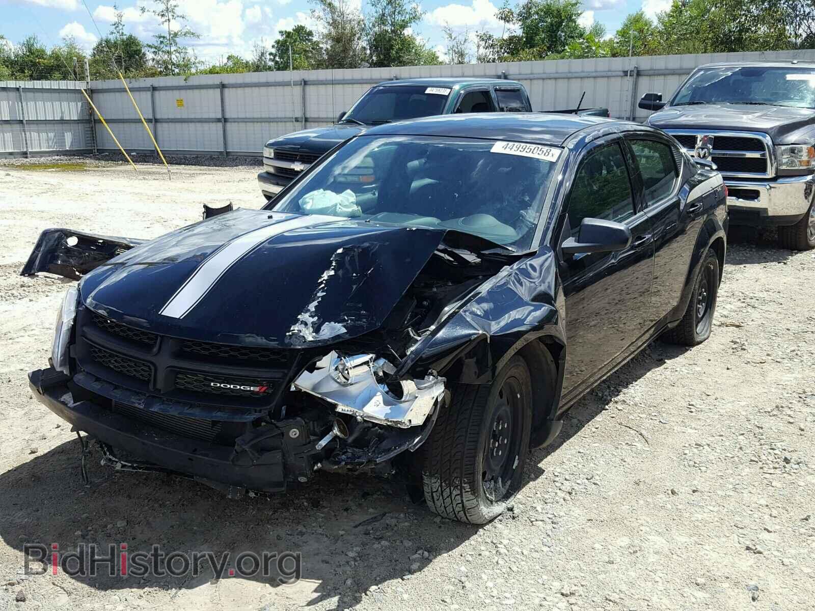 2014 DODGE AVENGER - VIN: 1C3CDZAB3EN169904 - Фото 2