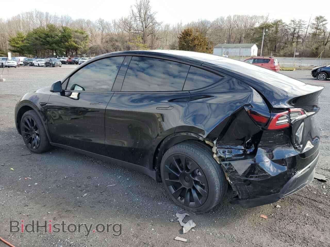 2022 TESLA MODEL Y - VIN: 7SAYGDEE7NA017168 - Фото 2