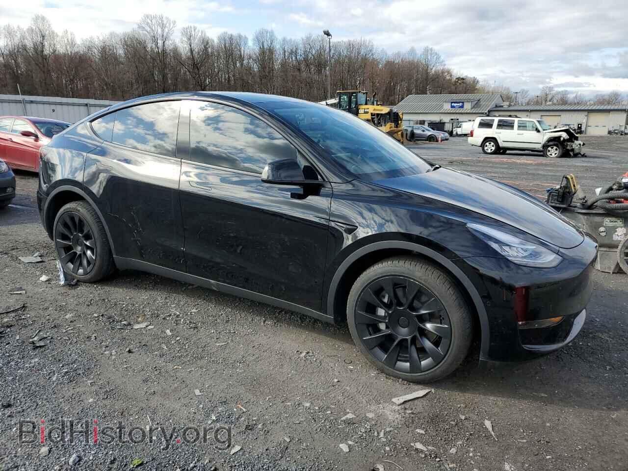 2022 TESLA MODEL Y - VIN: 7SAYGDEE7NA017168 - Фото 4