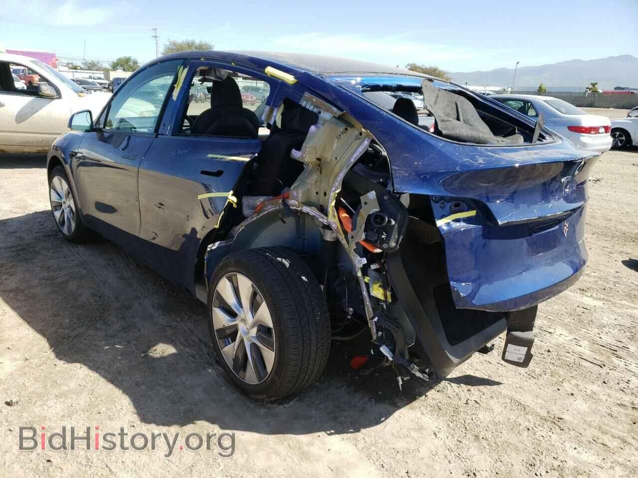 2021 TESLA MODEL Y - VIN: 5YJYGAEE4MF269442 - Фото 2